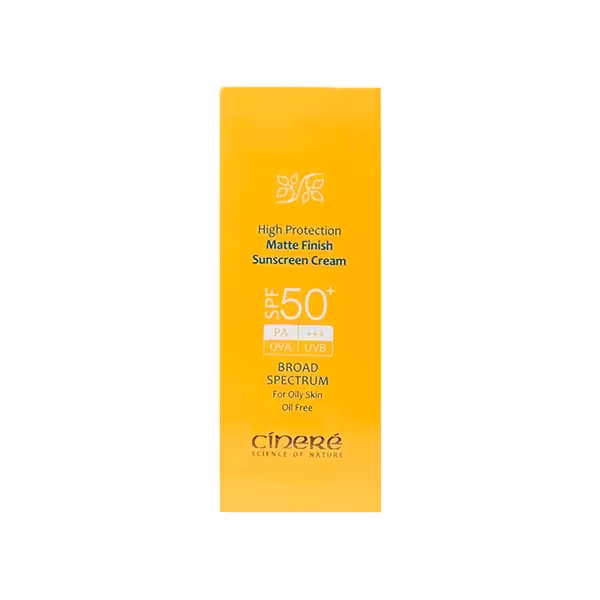 سینره-ضد افتاب فاقد چربی SPF50بی رنگ