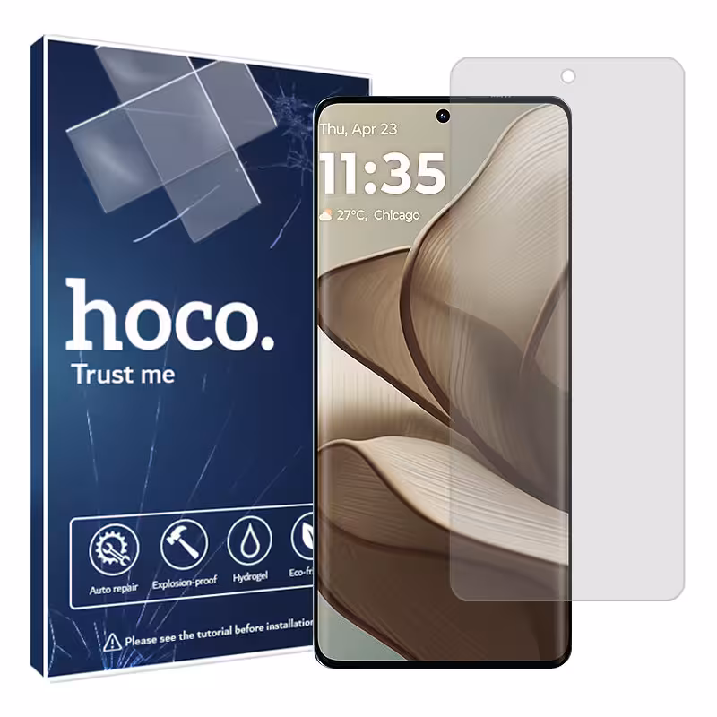 محافظ صفحه نمایش شفاف هوکو مدل Resistant مناسب برای گوشی موبایل موتورولا Edge 50