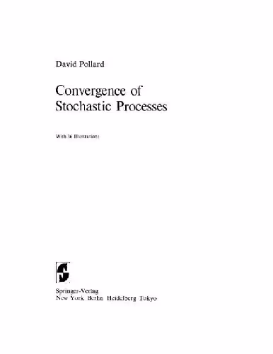 خرید و دانلود نسخه کامل کتاب Convergence of Stochastic Processes