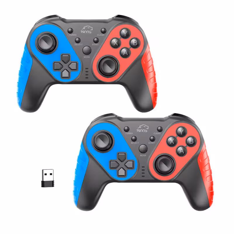 دسته بازی بی سیم دوبل تسکو مدل TG 150W X2