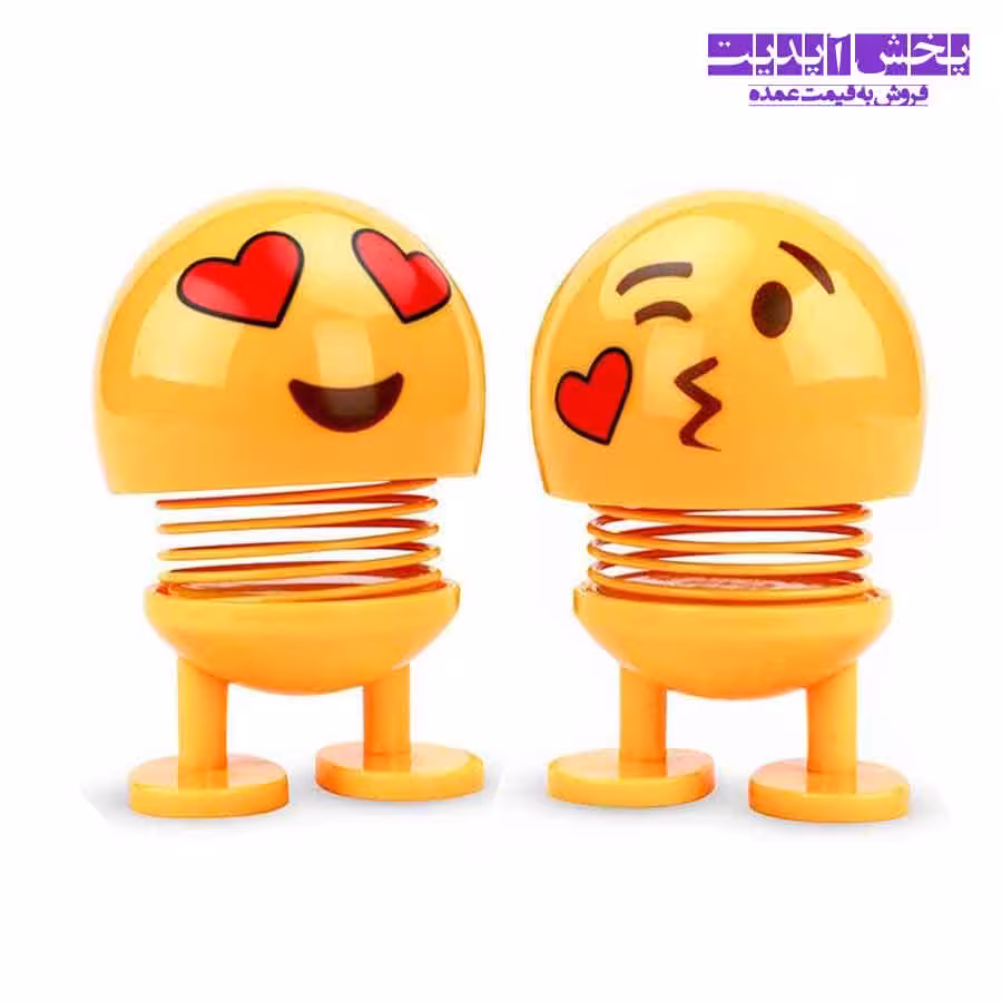 عروسک ایموجی پسرانه و دخترانه فنری بزرگ