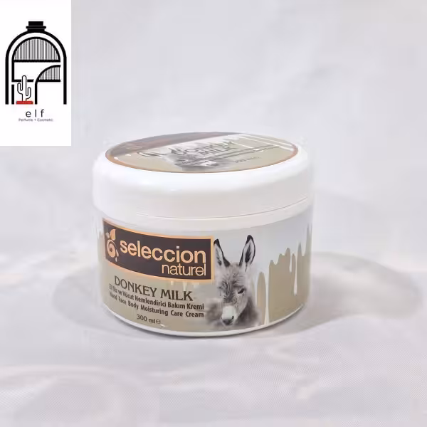 کرم شیر الاغ سلکشن مرطوب کننده قوی دست و صورت Seleccion Naturel Argan Maske
