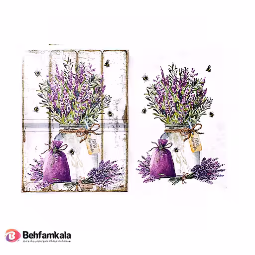 دکوپاژ برنجی (الیافی) پشت چسب دار ریچ 5606