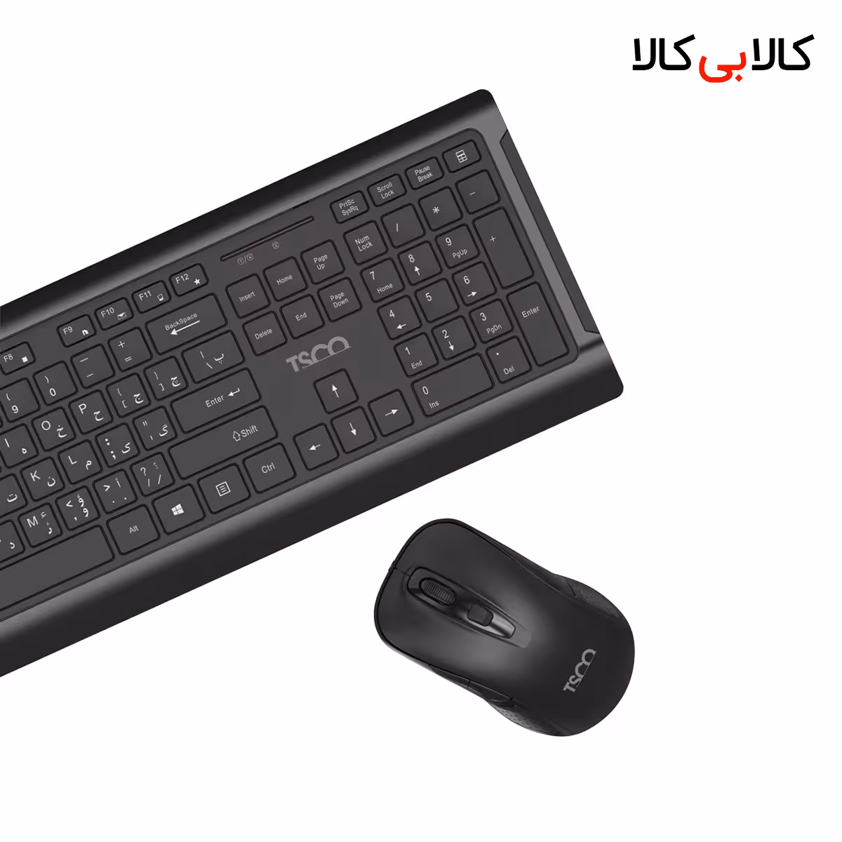 کیبورد و موس بی سیم تسکو TKM 7023W