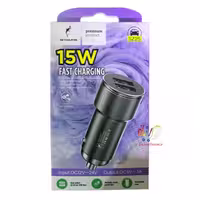 شارژر فندکی اسکای دلفین SZ25-15W-3A-دو پورت