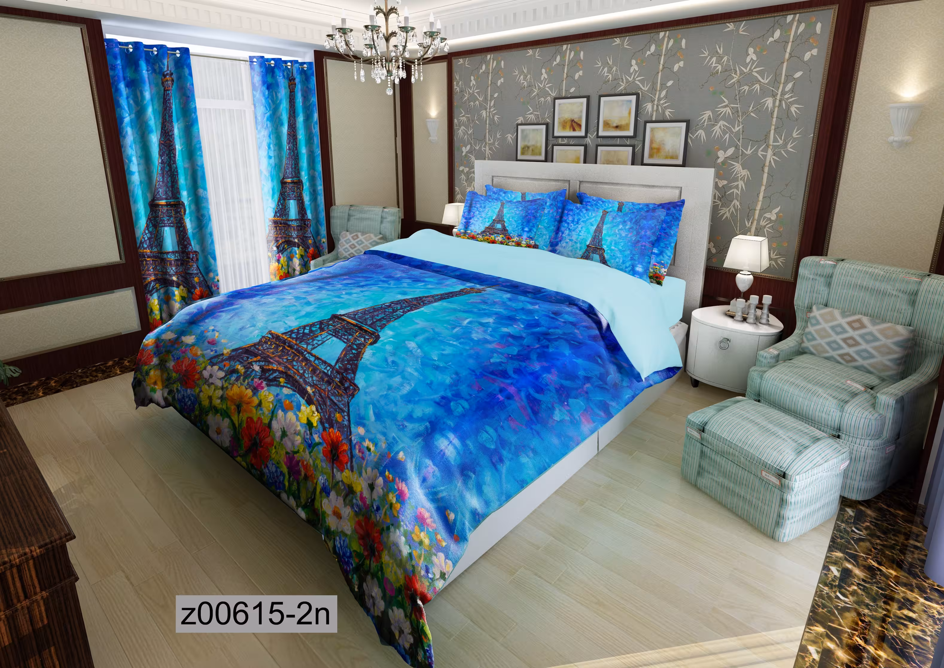 لحاف روتختی تنسل سه بعدی (3D) کالای خواب متین کد 615