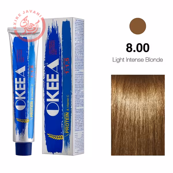رنگ مو شماره 8.00 (Light Intense Blonde) 100میل