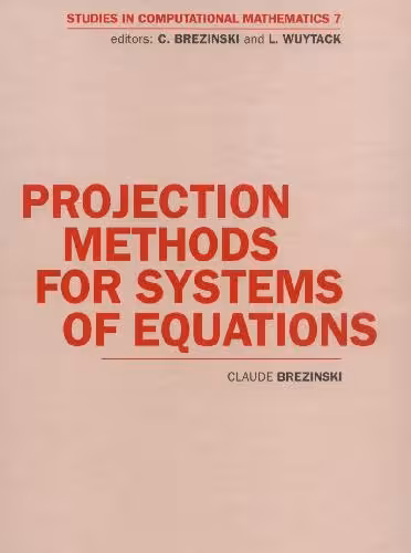 خرید و دانلود نسخه کامل کتاب Projection Methods for Systems of Equations