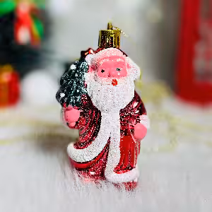 اویز بابانوئل کاج به دست درجه یک 9 سانت کد 214