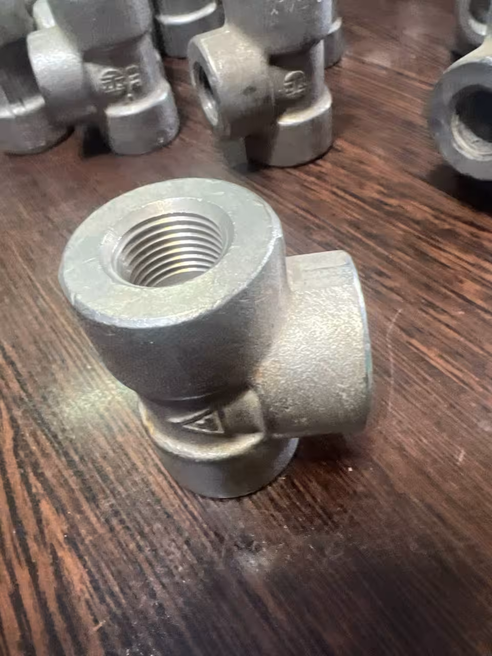 سه راه مساوی  دنده  سایز 1/2" اینج کلاس 3000 از جنس SA182F316/316L