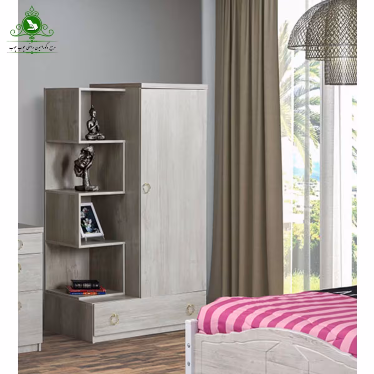 کمد لباس شلف دار مدل ونوس