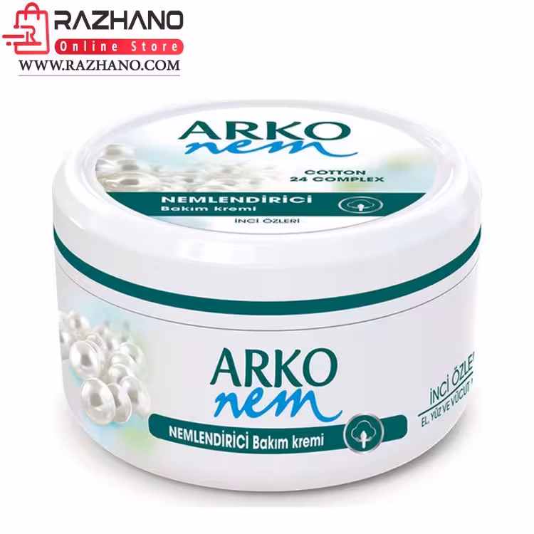 کرم آرکو نم با رایحه مروارید دریایی arko nem حجم 150 میل