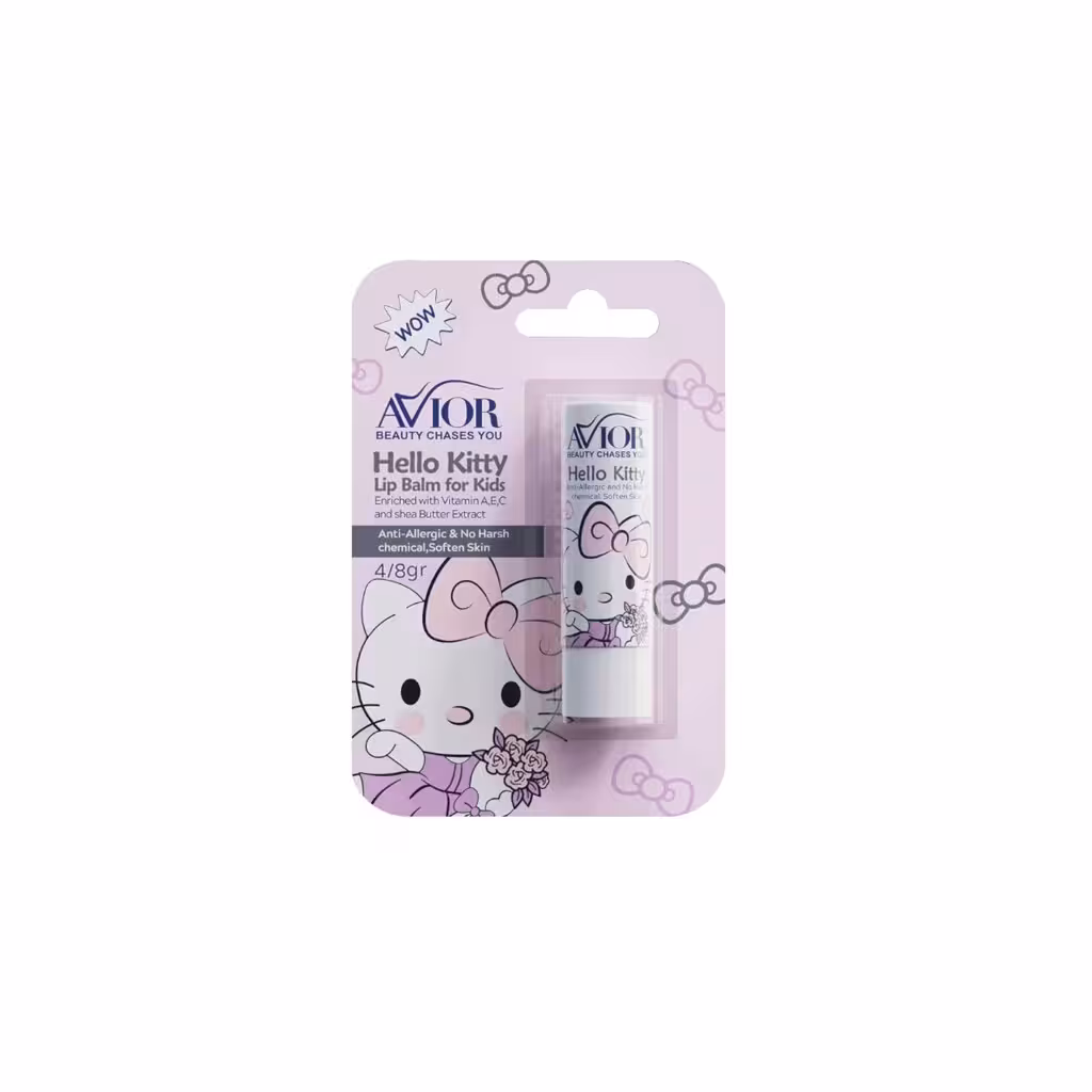 بالم لب کودک اویور(hello kitty)