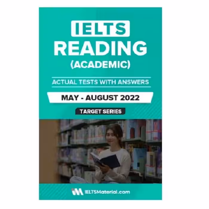 کتاب IELTS Reading Academic Actual Tests with Answers (May to August 2022)