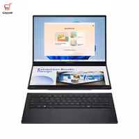 لپ تاپ 14 اینچی لمسی ایسوس مدل Zenbook Duo UX8406CA Ultra 7 255H 32G 4T SSD Intel Arc 3K OLED