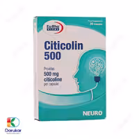 کپسول سیتی کولین 500 میلی گرم یوروویتال 30 عدد