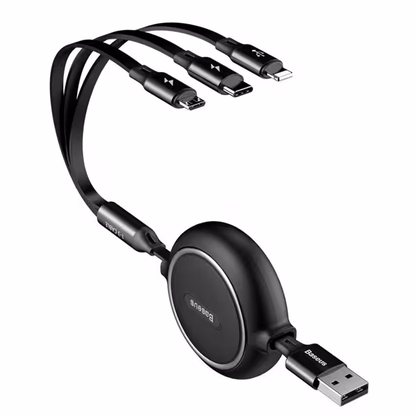 Baseus Golden Loop 3-in-1 Elastic Cable CAMLT-JH01