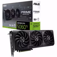 کارت گرافیک ایسوس مدل Prime GeForce RTX 5060 Ti با ظرفیت 8 گیگابایت GDDR7