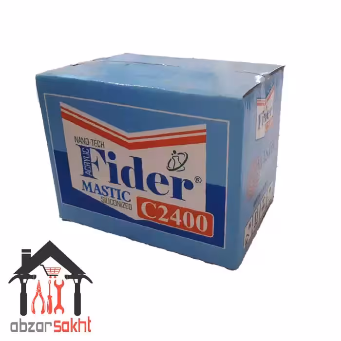 خمیر درزگیر ماستیک فیدر C2400 کارتن 24 عددی