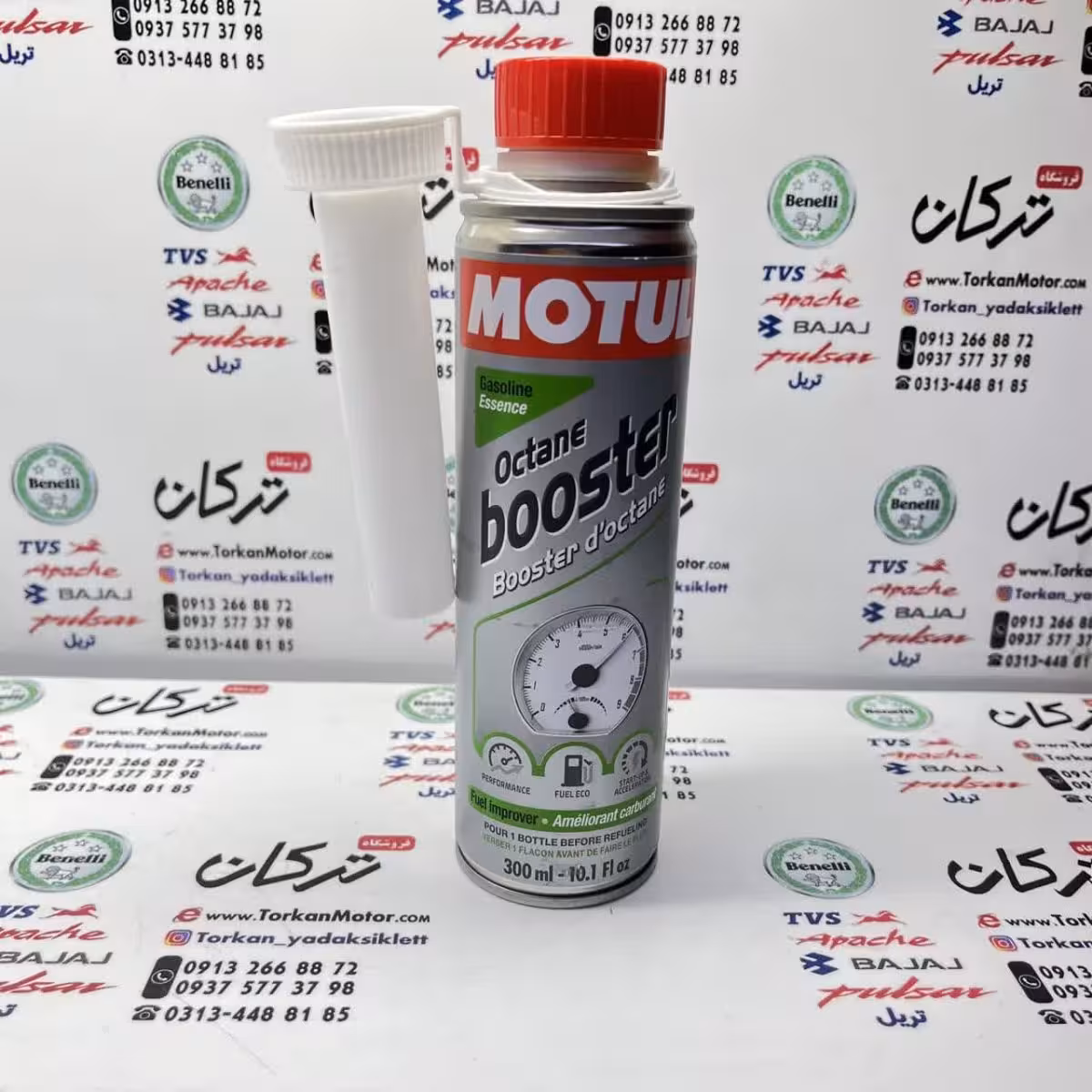 اکتان بنزین ( مکمل سوخت ) موتول ساخت فرانسه