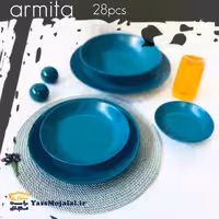 سرویس غذاخوری سرامیکی 6 نفره 28 پارچه آرمیتا