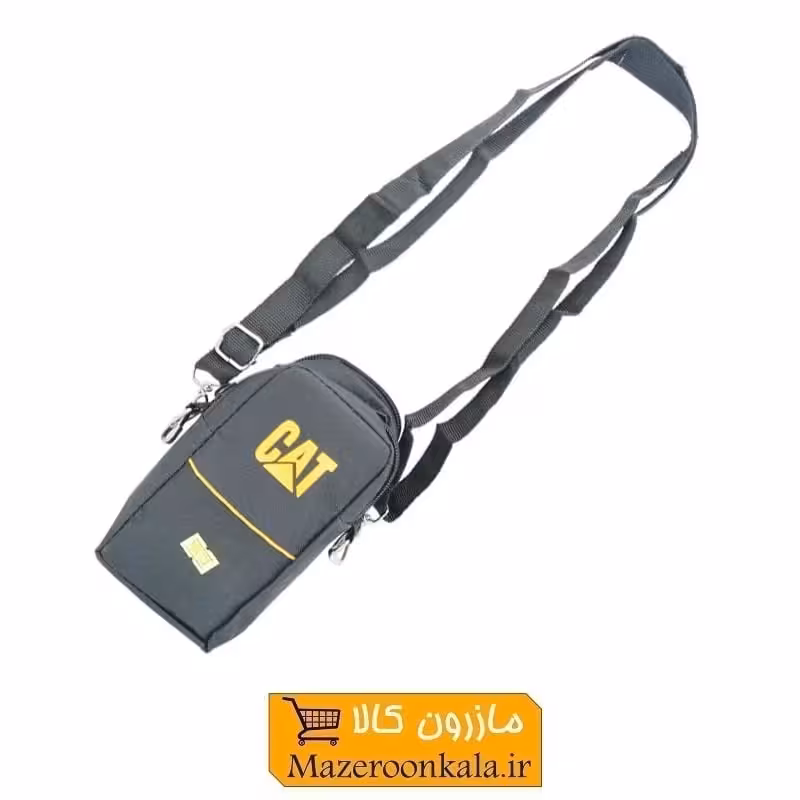 کیف دوشی برزنتی دو زیپ CAT کت CKF-009
