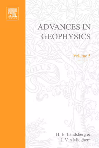 خرید و دانلود نسخه کامل کتاب Advances in Geophysics, Vol. 5