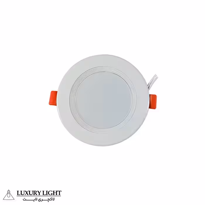 پنل توکار سقفی 7 وات با برش 8 بک لایت نوریس