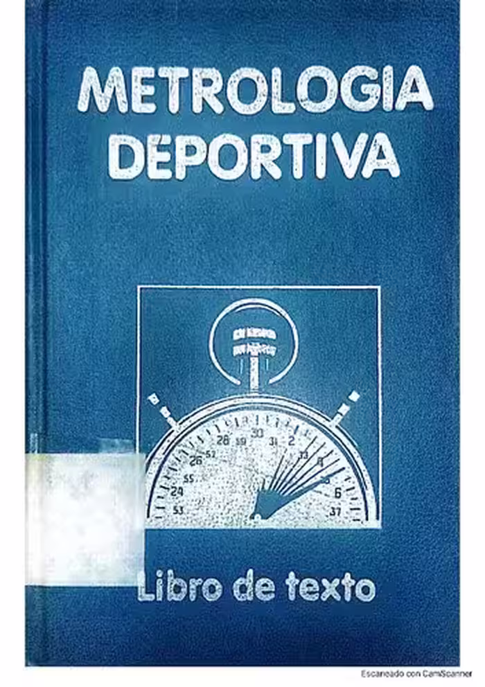 خرید و دانلود نسخه کامل کتاب Metrología Deportiva