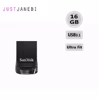 فلش مموری USB3.1 سن دیسک 16 گیگابایت مدل SanDisk Ultra Fit