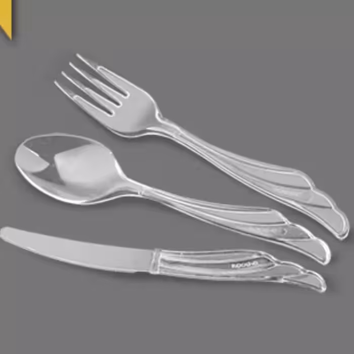 قاشق یکبارمصرف 24 عددی جنس پلاستیکی اعلاء