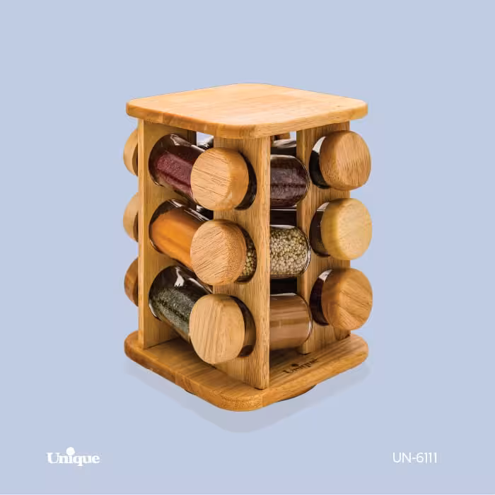 جا ادویه 12تایی گردون ایستاده مربع یونیک کد 6111