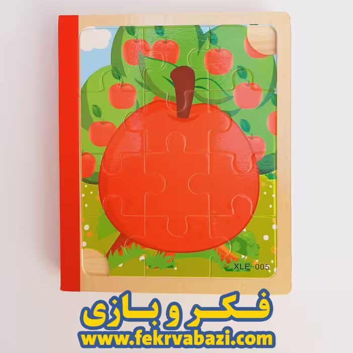 جورچین کتابی چوبی مدل میوه