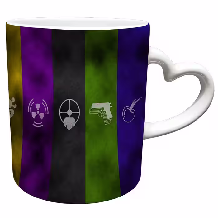 خرید ماگ-لیوان  دسته ساده  بازی کال آف دیوتی call of duty کد 1