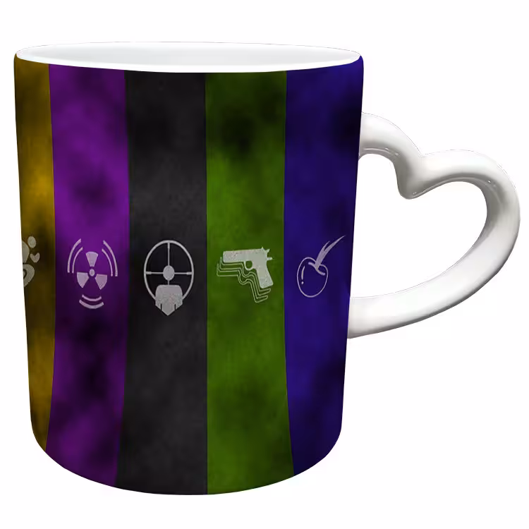 خرید ماگ-لیوان  دسته ساده  بازی کال آف دیوتی call of duty کد 1