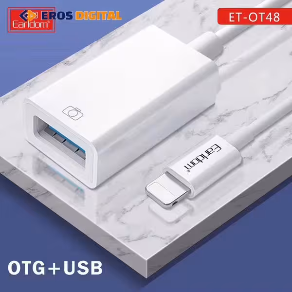 رابط OTG آیفون (لایتنینگ) مدل ارلدام Earldom ET-OT48