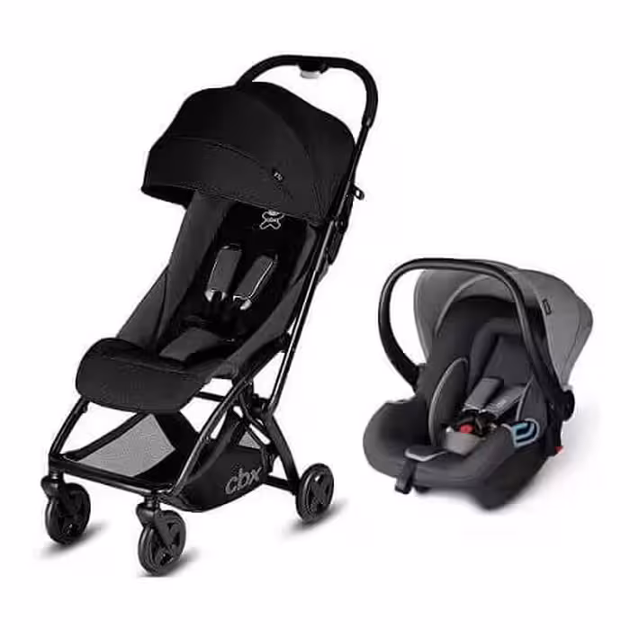 قیمت و خرید ست کالسکه cbx مدل etu با کریر shima مشکی | بدو نی نی