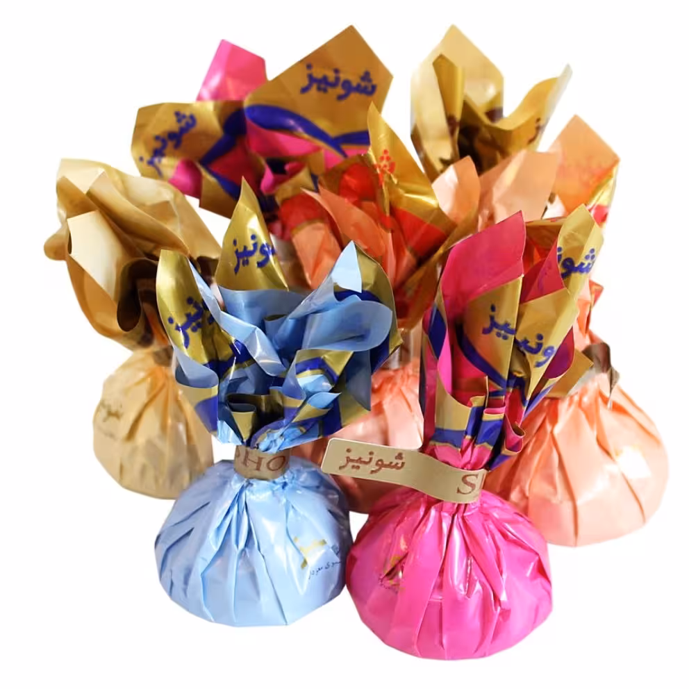 شکلات آندیس پرچمی یک کیلویی 