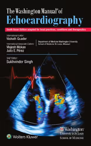 خرید و دانلود نسخه کامل کتاب The Washington Manual of Echocardiography (South Asian Edition)