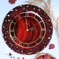 ساعت دیواری مدل یاقوت قطر40