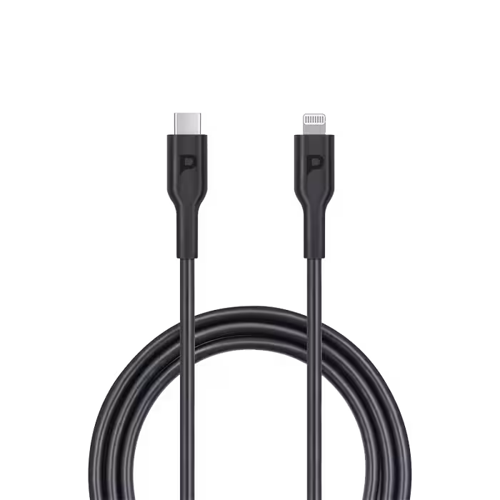 کابل شارژ تایپ سی به لایتنینگ 1.2 متر پاورولوژی Powerology Type-C To Lightning Cable