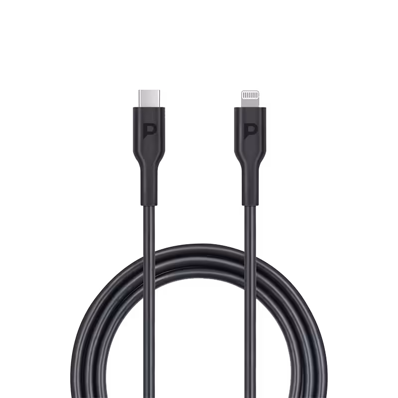 کابل شارژ تایپ سی به لایتنینگ 1.2 متر پاورولوژی Powerology Type-C To Lightning Cable