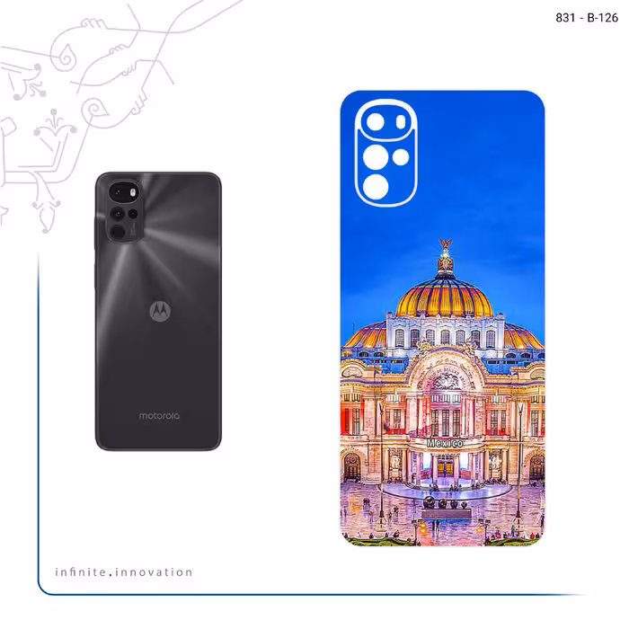 برچسب پوششی ماهوت مدل Mexico City مناسب برای گوشی موبایل موتورولا Moto G22