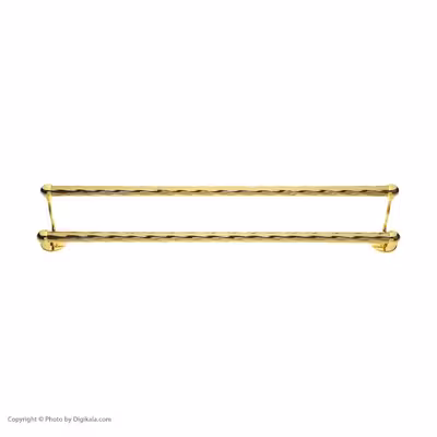 آویز حوله مدل مارپیچ دوقلو کد 1650