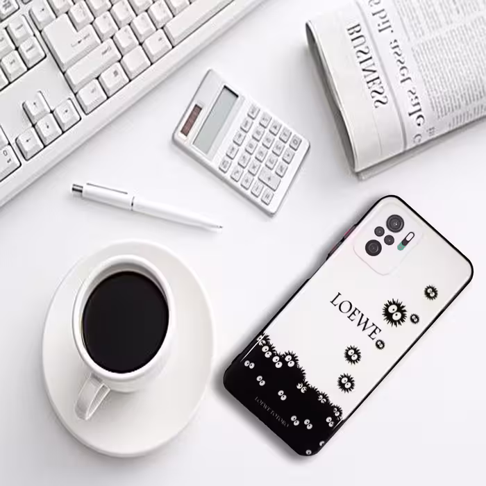 کاور لاین کینگ مدل Microb gogolii مناسب برای گوشی موبایل شیایومی Redmi Note10 10S به همراه پایه نگهدارنده