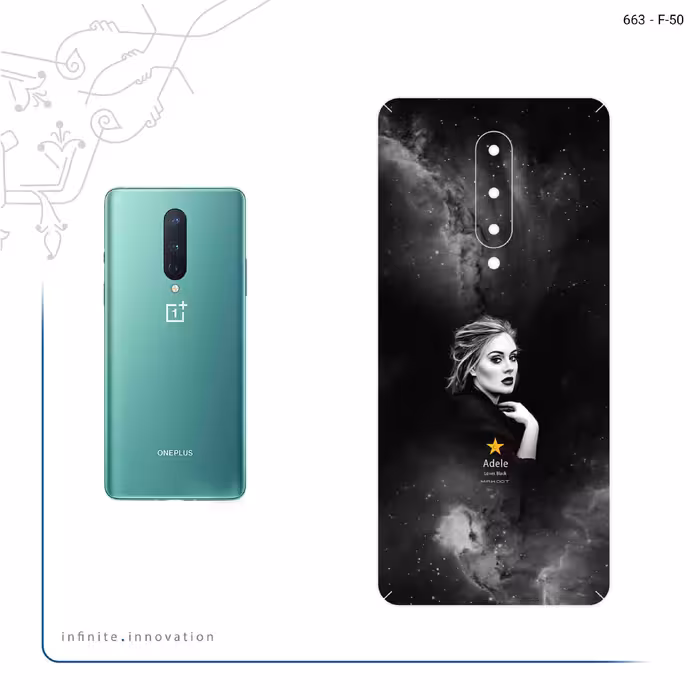 برچسب پوششی ماهوت مدل Adele مناسب برای گوشی موبایل وان پلاس 8