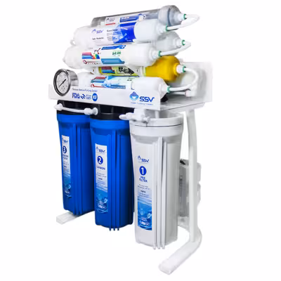 دستگاه تصفیه کننده آب اس اس وی مدل  MaxBlue 2wx1150 به همراه  شیر تصفیه آب