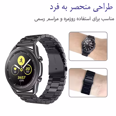 بند گودزیلا مدل Ro-3BE مناسب برای ساعت هوشمند امیزفیت GTR 3 / GTR 3 Pro