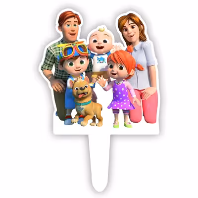   تاپر کیک طرح کوکوملون کد R491