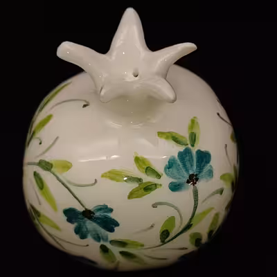  نمکدان سرامیکی هیوا مدل انار طرح پیچک کد 10910443